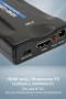 Переходник HDMI to SCART конвертер для телевизора 1080P PAL/NTSC