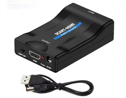 Переходник SCART to HDMI конвертер для телевизора 1080P