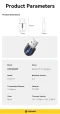 Bluetooth-адаптер Essager беспроводной v5.3, Black