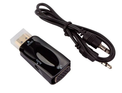 Переходник HDMI to VGA + аудио mini