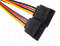 Переходник molex (IDE) to 2 x SATA Atcom