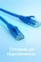 Патч-корд UTP, RJ45, Cat.5e 3 м Atcom синий