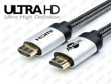 Кабель HDMI 2 м в оплетке UHD 4K Atcom