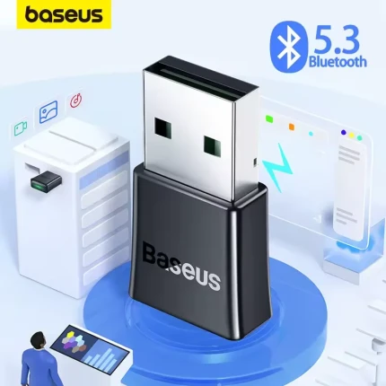 Bluetooth-адаптер Baseus BA07 беспроводной v5.3, Black